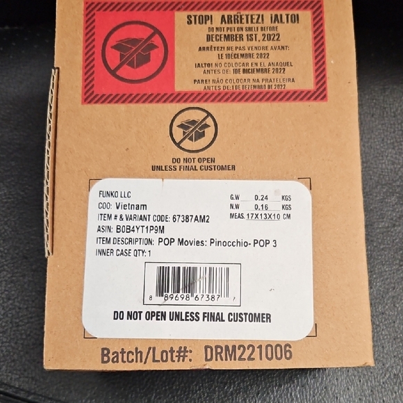 Funko Pop! Blue and Purple Wood Sprite Figure - Picture 7 of 7